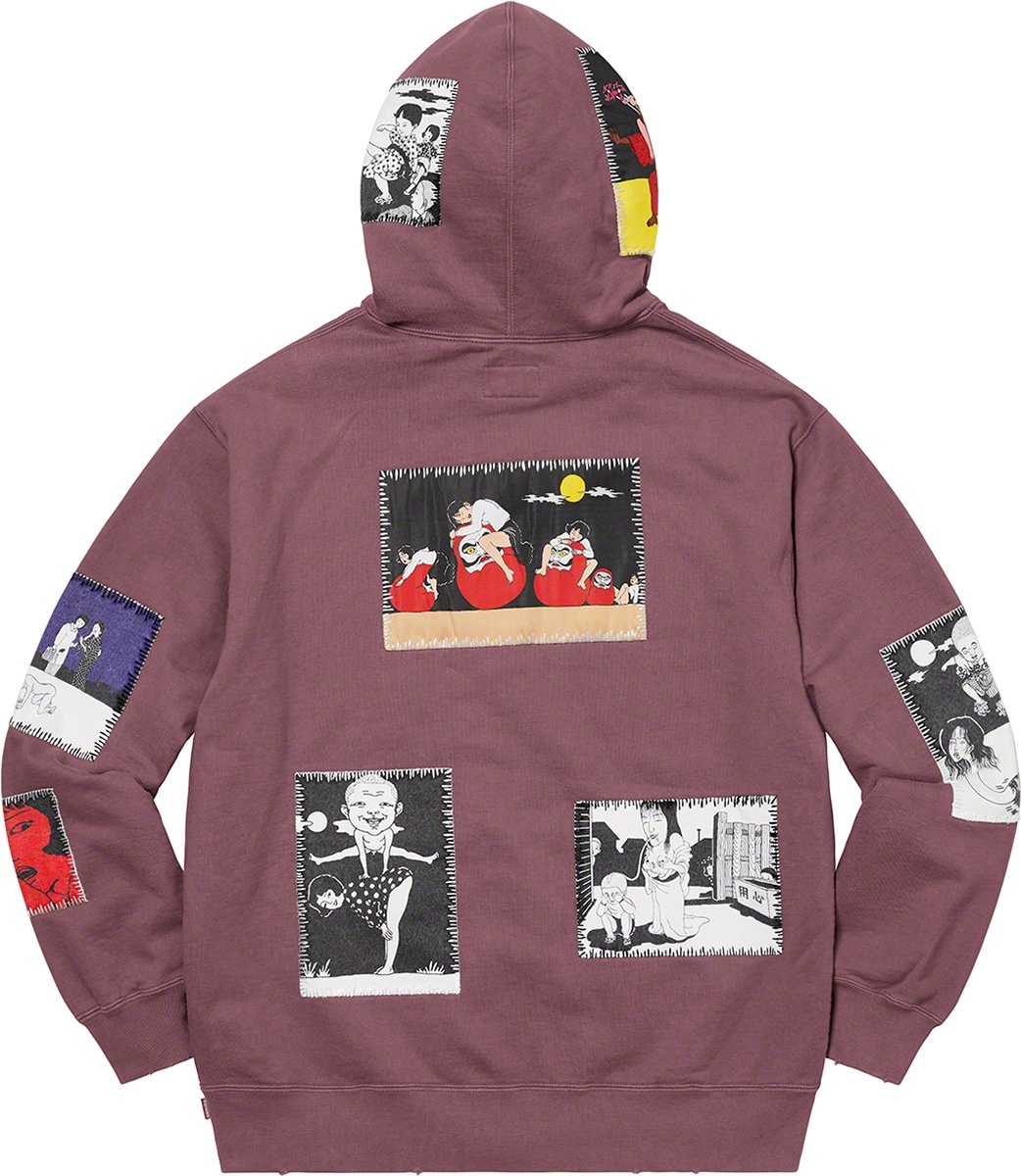 Toshio Saeki/Supreme Hooded Sweatshirt view 17
